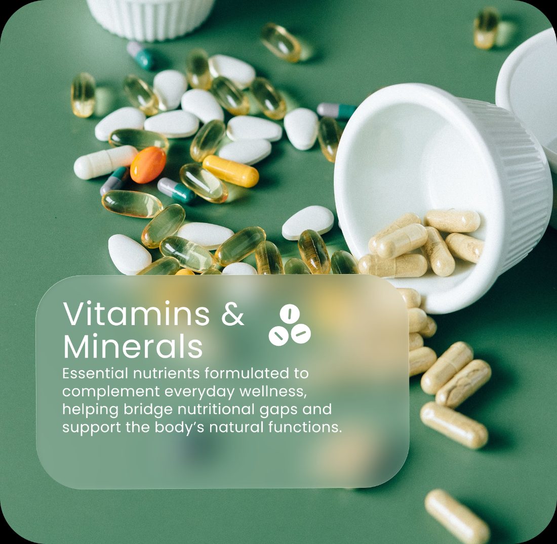 Vitamins & Minerals